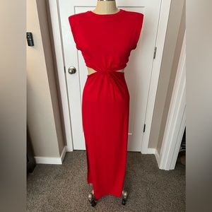 VICI Cutout Twist Knit Maxi Dress - NWOT